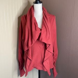 She bible deep orange‎ sweater size medium